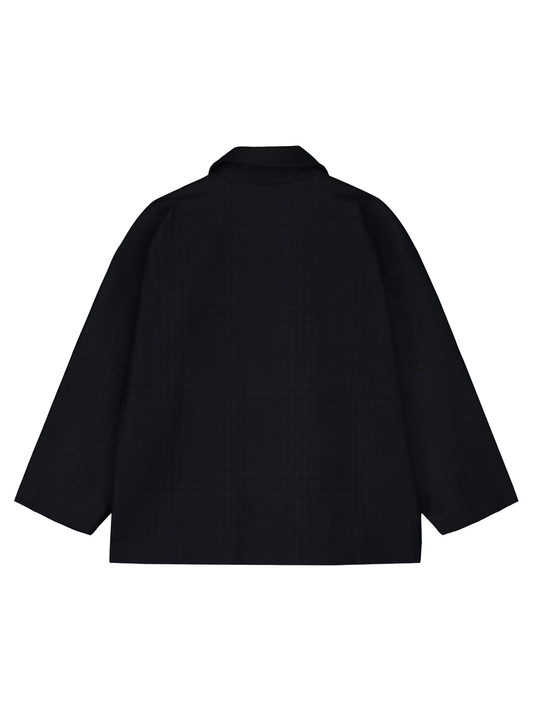 Double-Breasted Cocoon Jacket