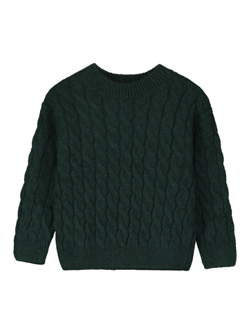 Loop-Knit Sweater