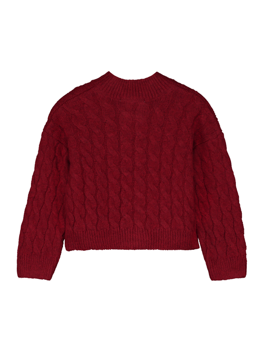 Loop-Knit Cardigan