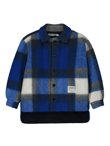 Wool Check Overshirt