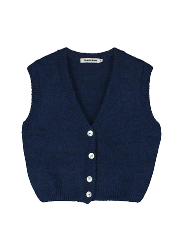 Relaxed-Fit Wool Vest