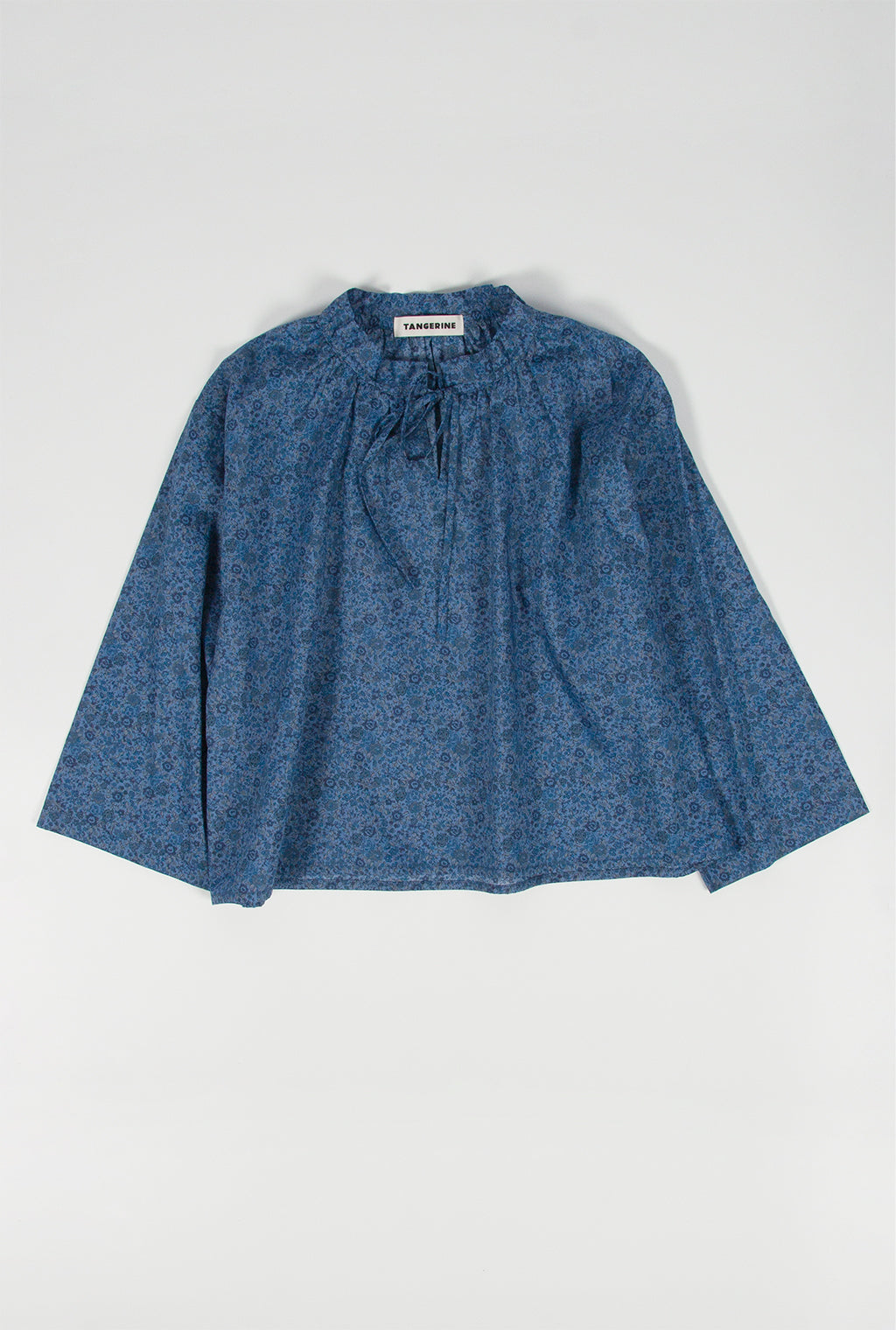 Ruffle Neck Liberty Shirt / Pre-order