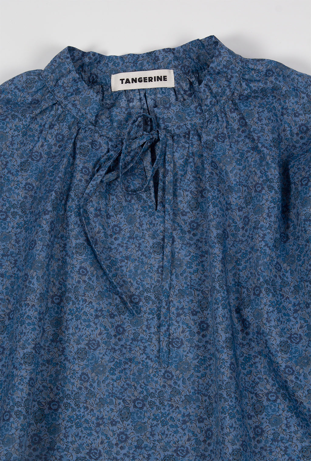 Ruffle Neck Liberty Shirt / Pre-order