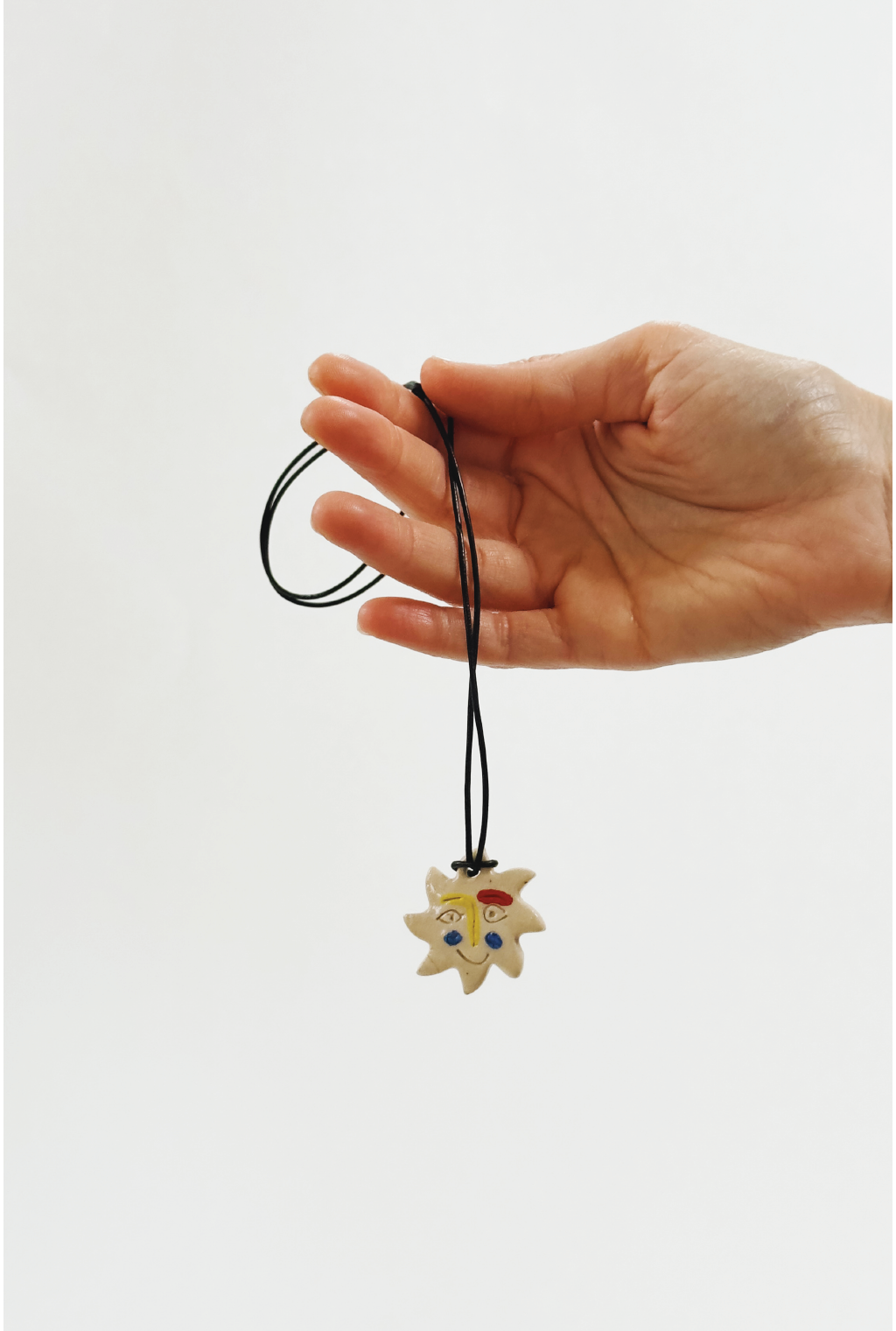 Ceramic Sun Necklace