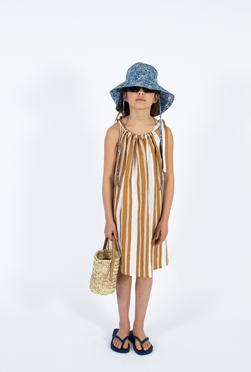 Tied Stripes Dress on Pre-order