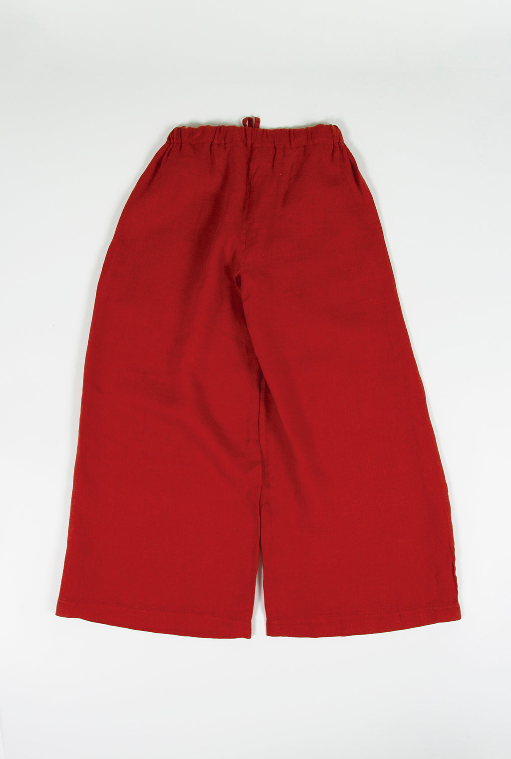 Wide-Leg Linen Trousers